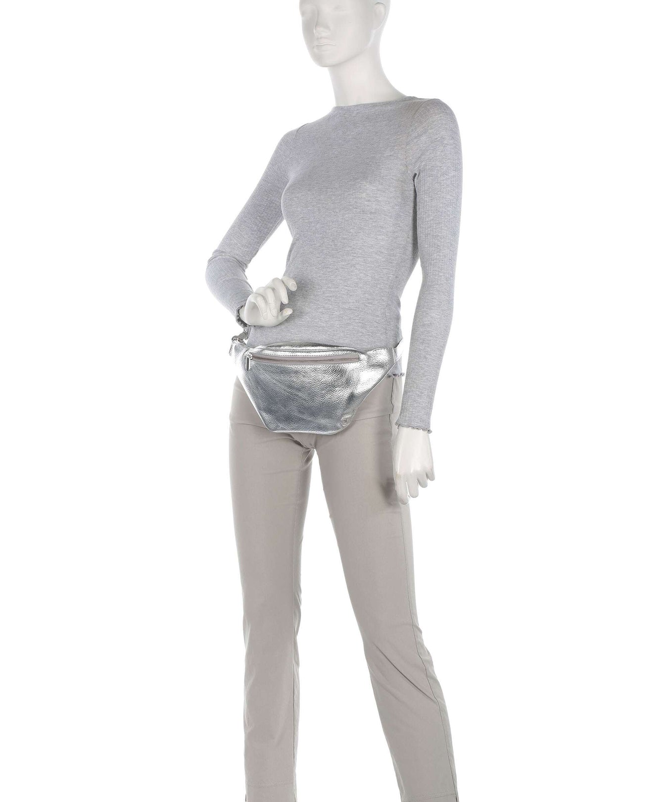 Depeche Fashion Favorites Fanny pack silver
