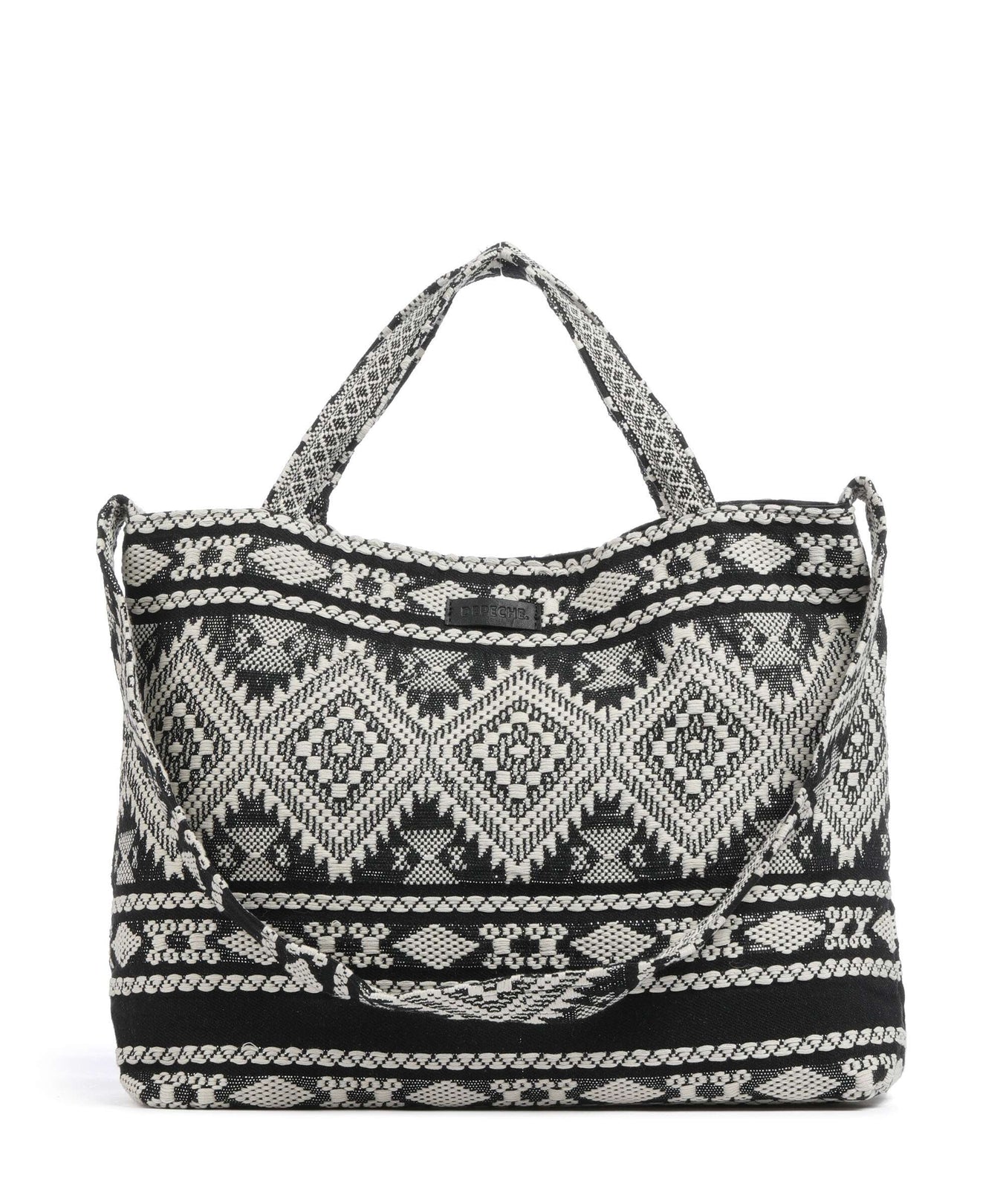 Depeche Soft Luxury Tote bag black