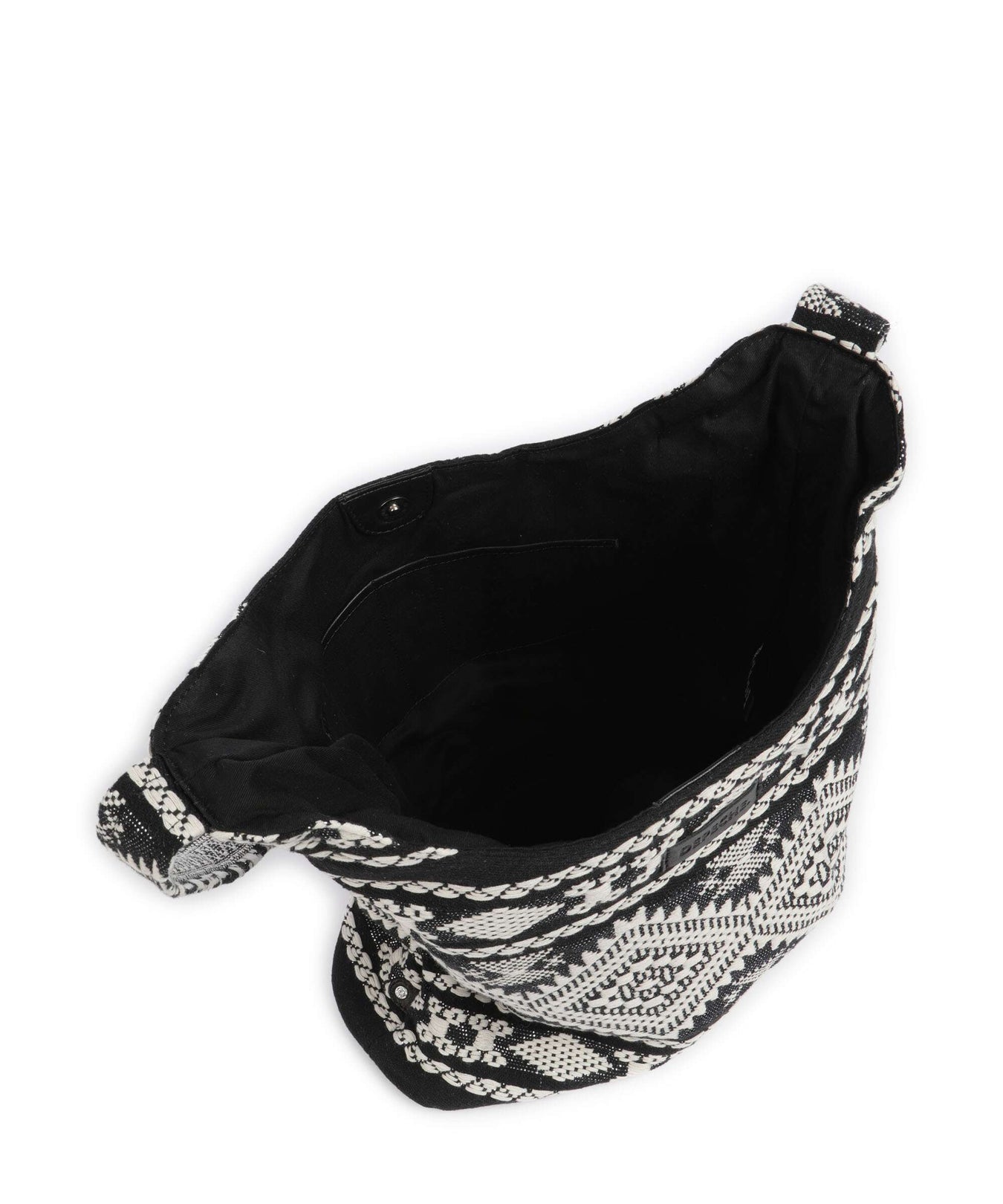 Depeche Soft Luxury Hobo bag black