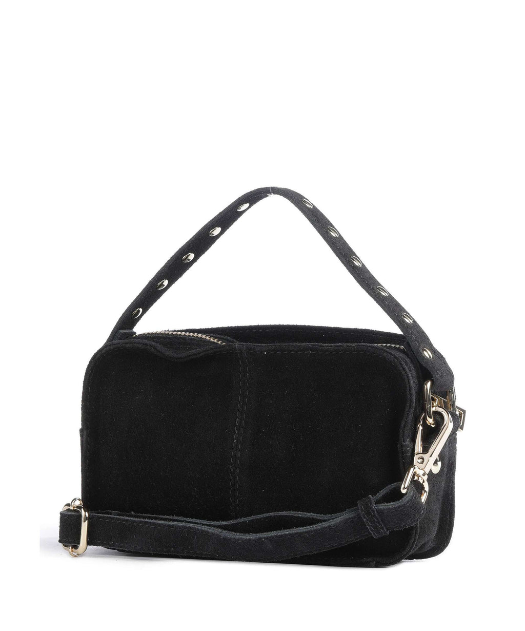 Núnoo Suede Helena Crossbody bag black