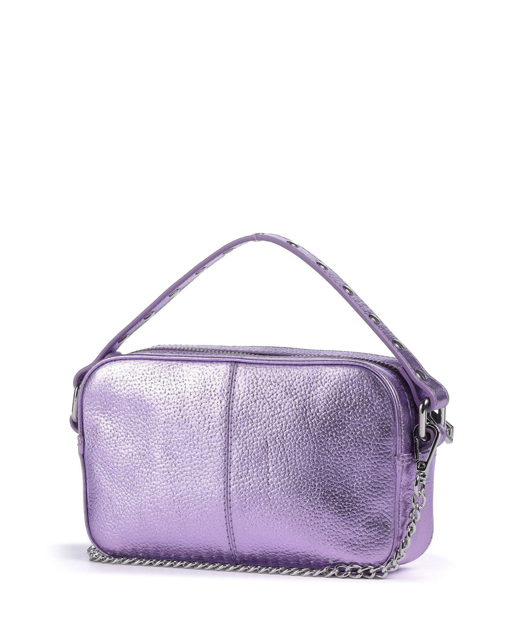Núnoo Metallic Helena Crossbody bag purple