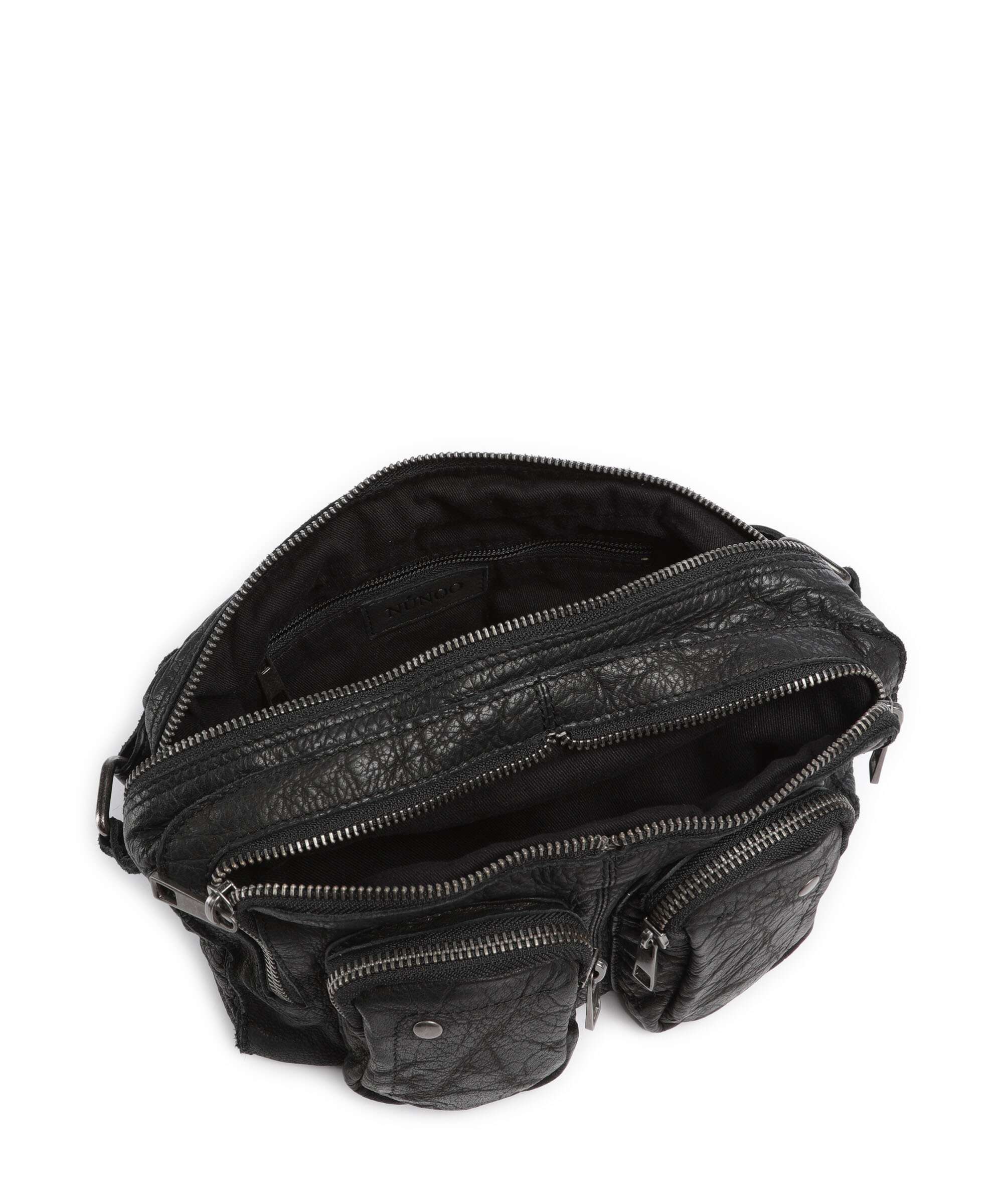 Núnoo Washed Ellie Shoulder bag black 