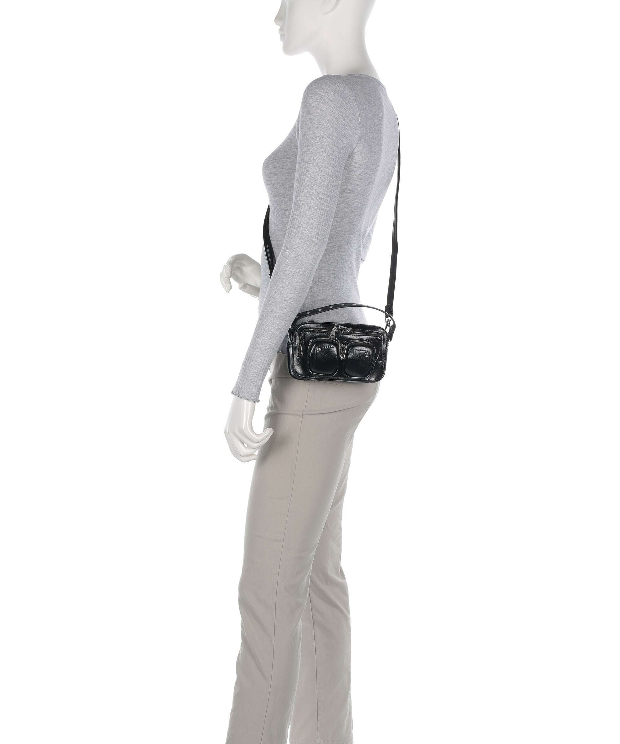 Núnoo Wrinkle Helena Crossbody bag black