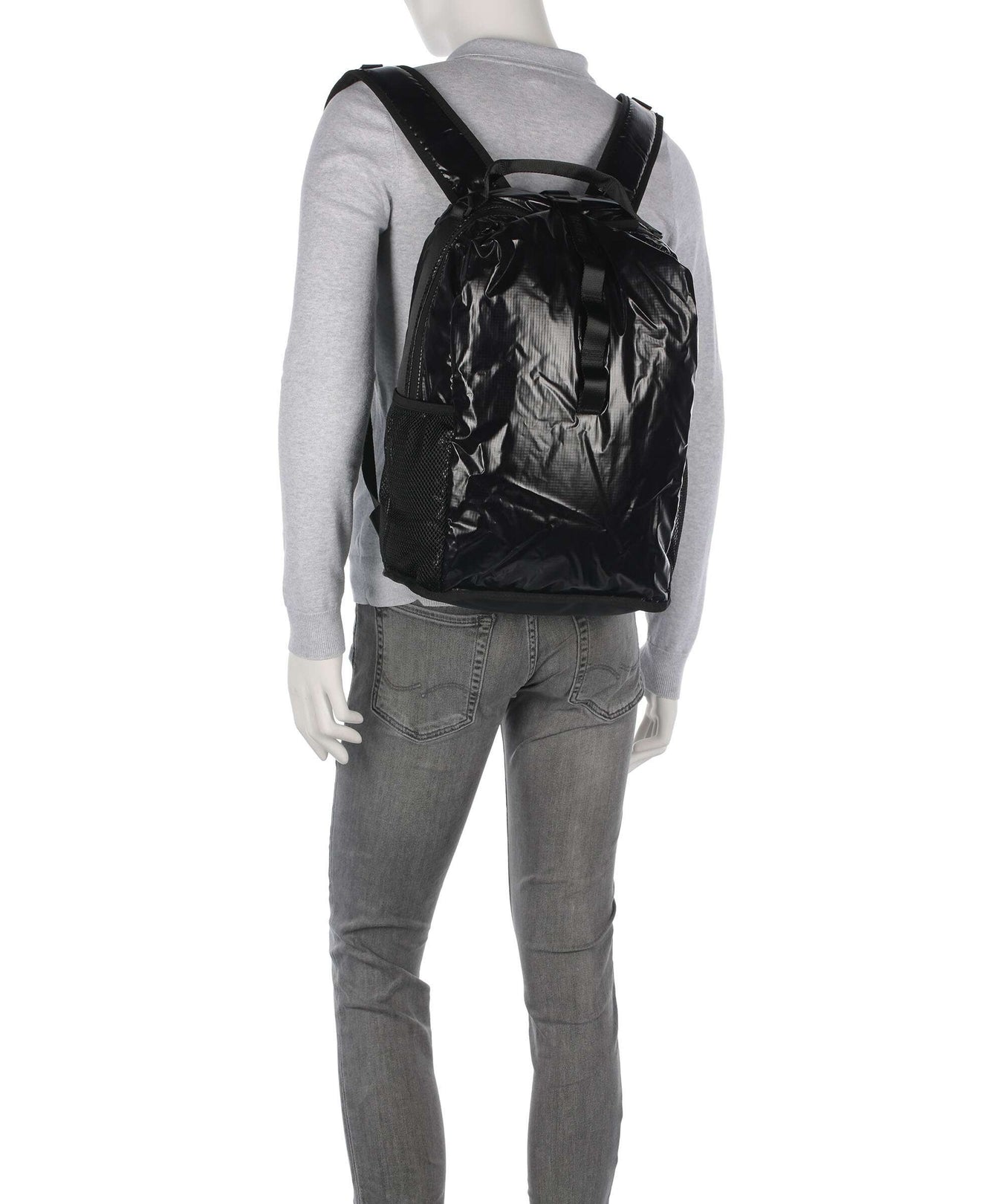 Rains Sibu Clip Front Backpack black