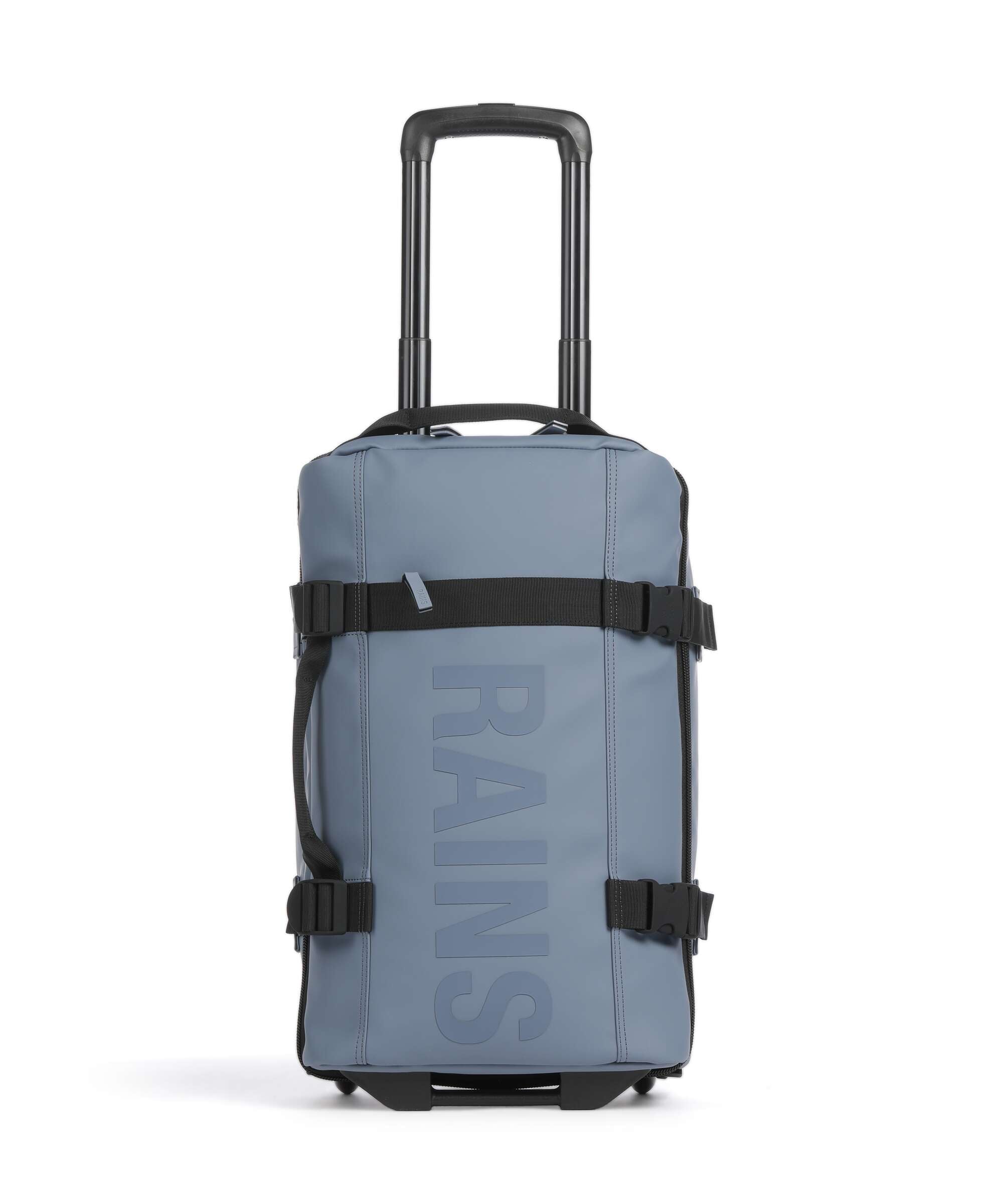 Rains Texel Travel bag with wheels blue dusk