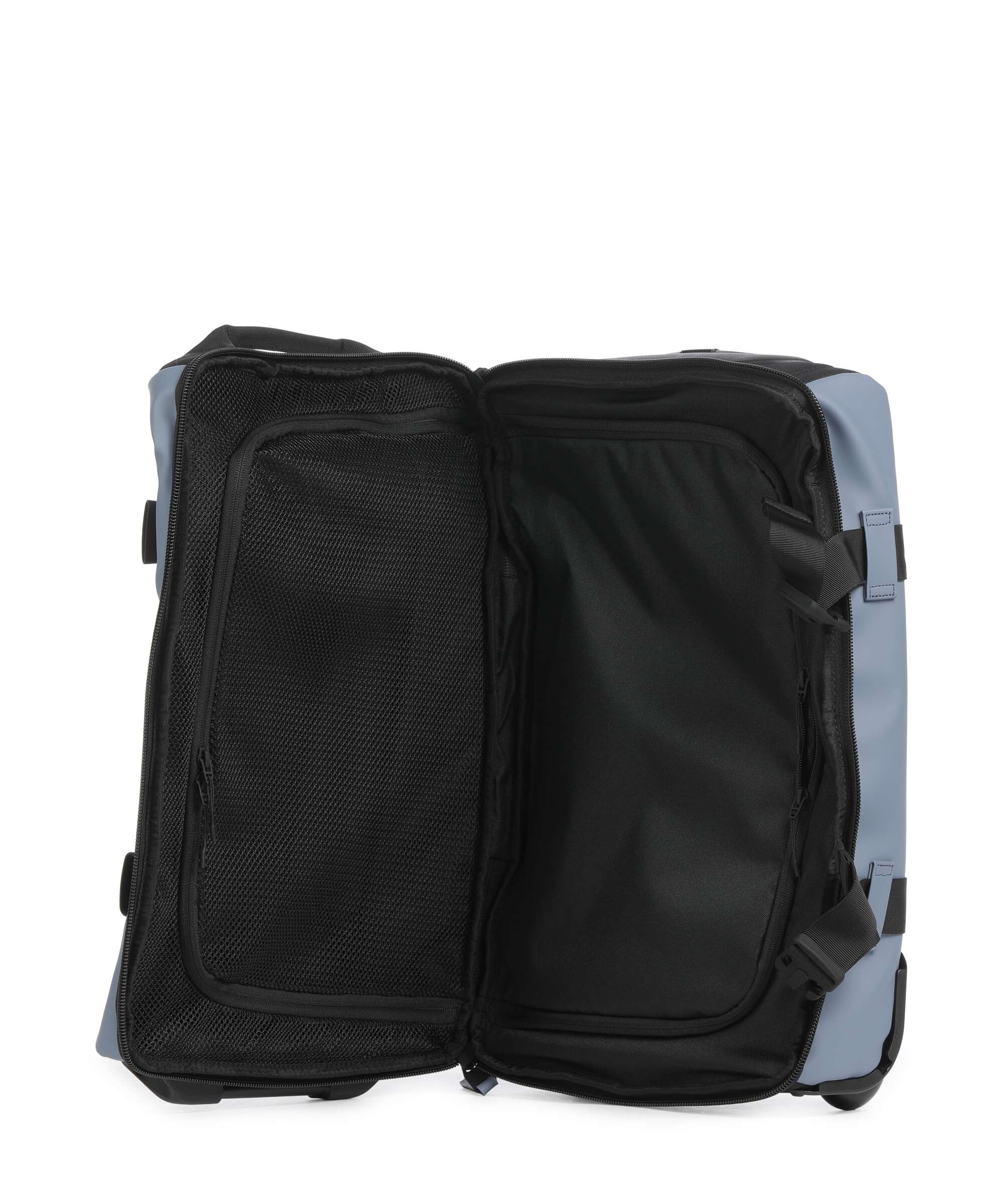 Rains Texel Travel bag with wheels blue dusk