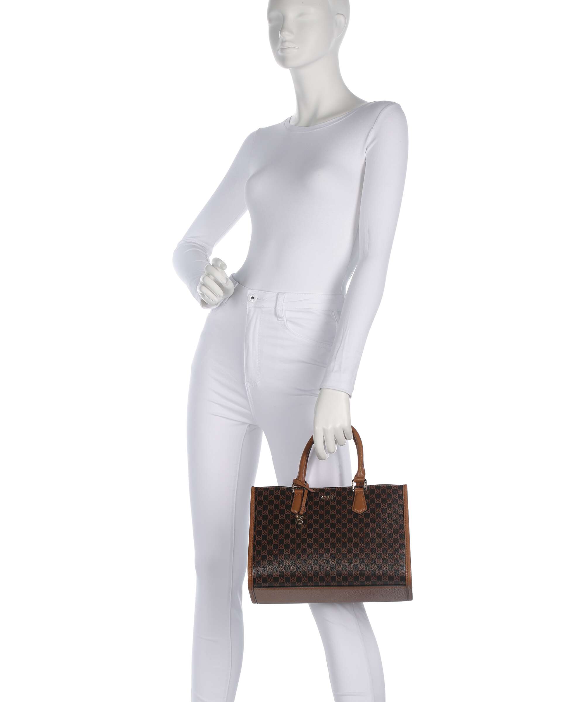 Kazar Nafi Handbag dark brown