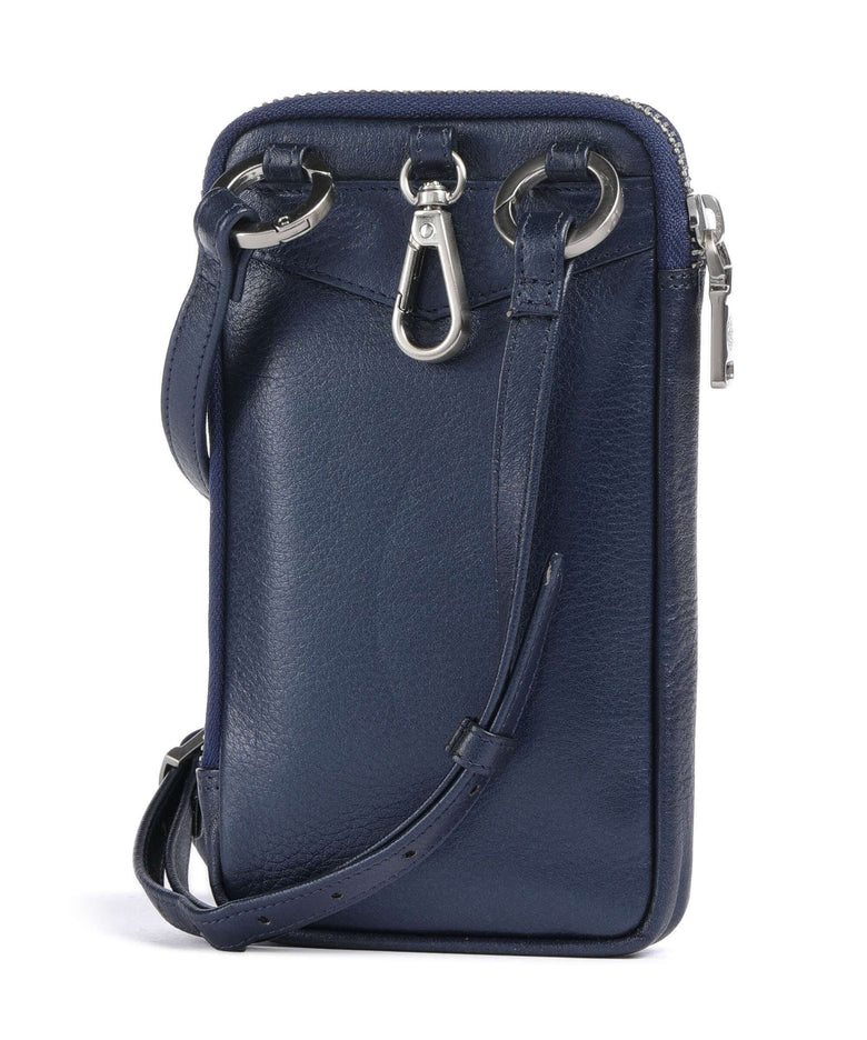 Jekyll & Hide Paris Phone bag metallic indigo