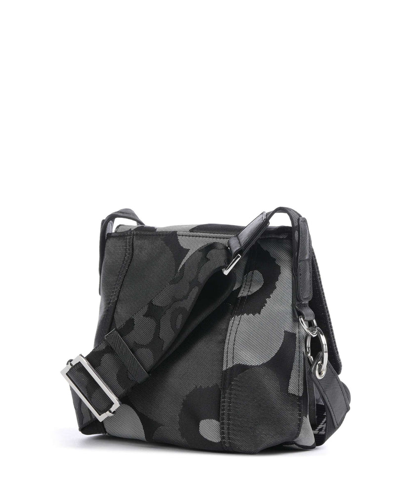 Marimekko Unikko Mini Crossbody bag grey/dark grey/black