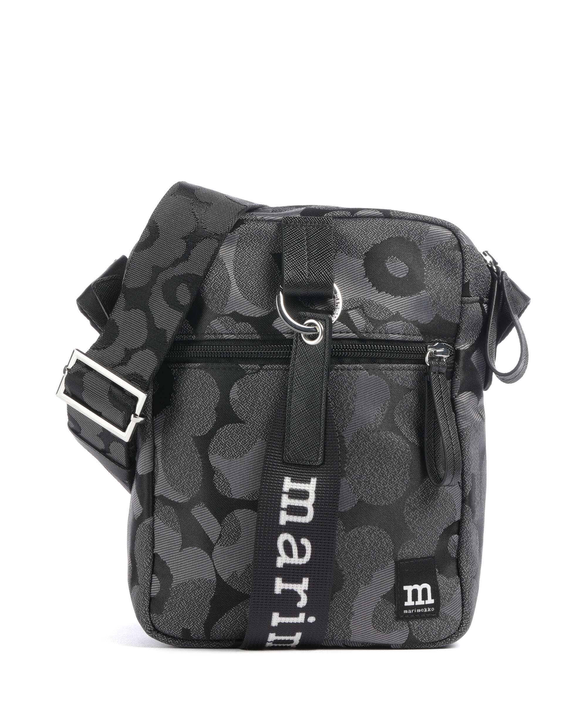 Marimekko Wear All Day Unikko Crossbody bag grey/dark grey