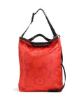 Marimekko Neat Unikko M Hobo bag red