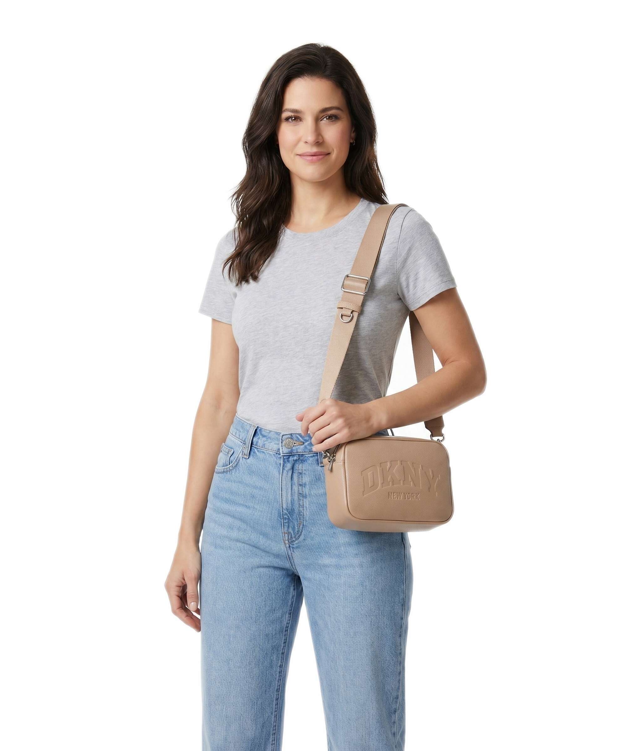DKNY Hadlee Crossbody bag cappuccino