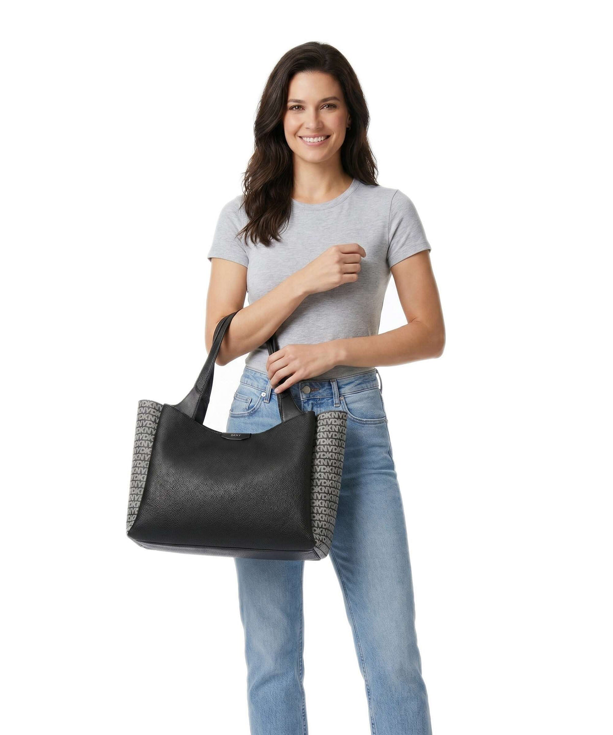 DKNY Willa Tote bag black/silver