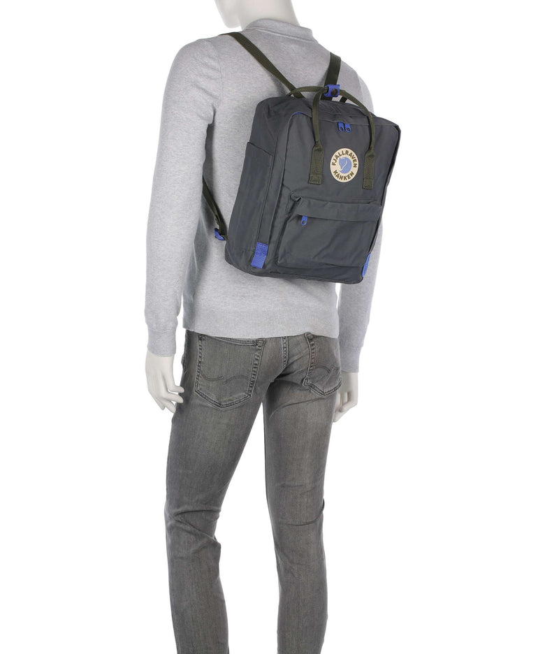 Fjällräven Kånken Koncept Backpack super grey/green