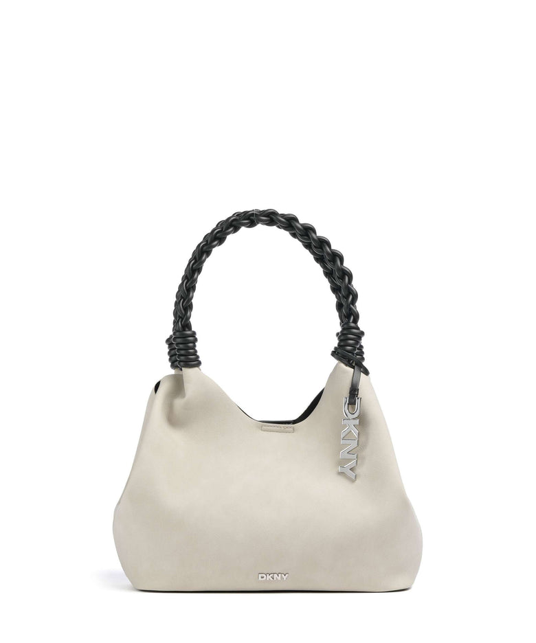 DKNY Paula Commuter Medium Shoulder bag light taupe