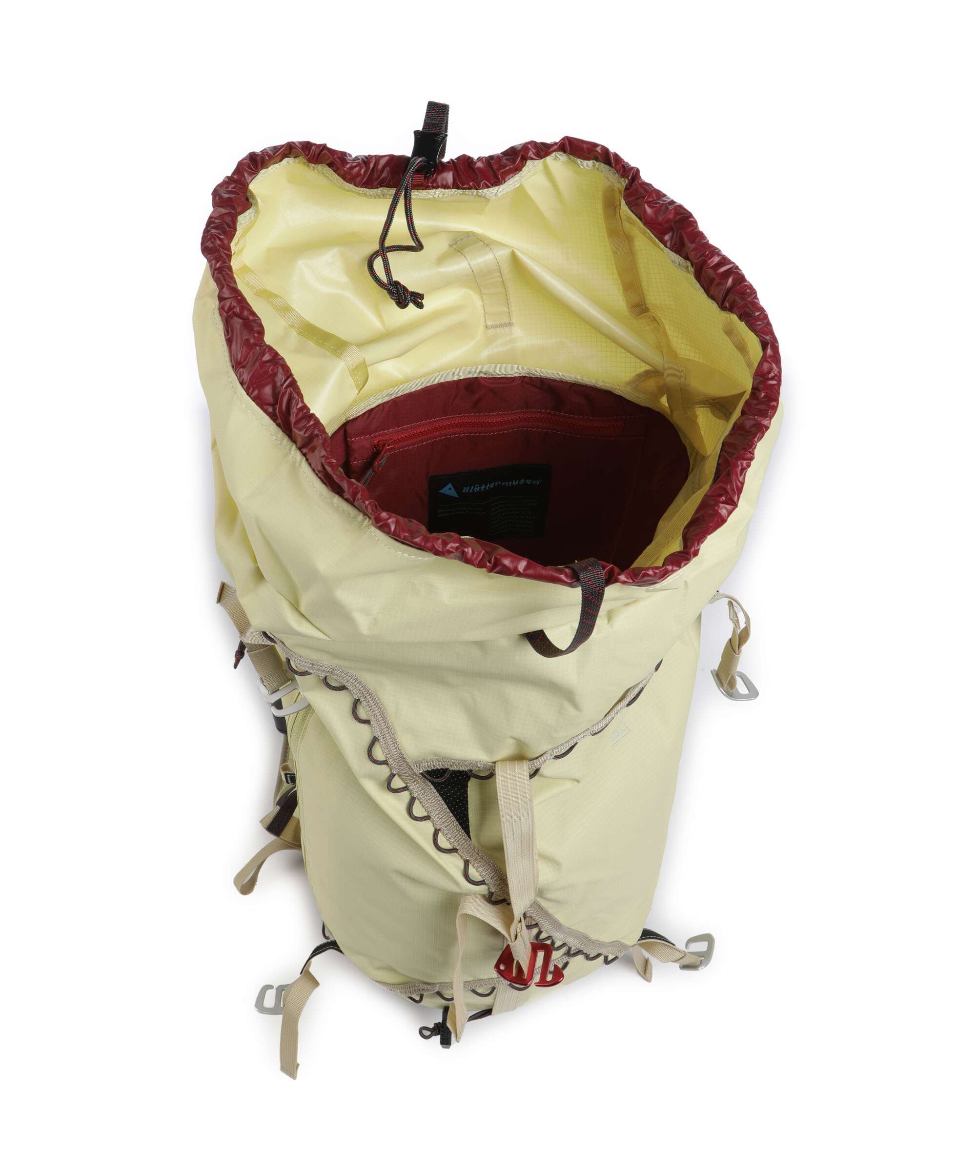 Klättermusen Ull 30 Hiking backpack lemon mist