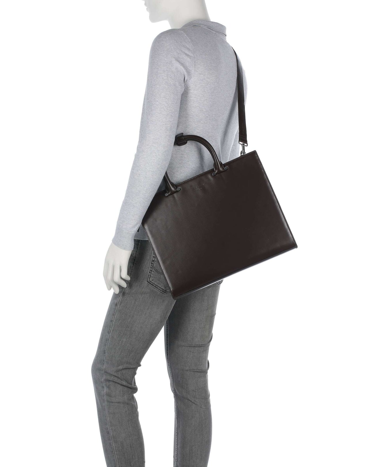 Tiger of Sweden Valise S Briefcase dark brown