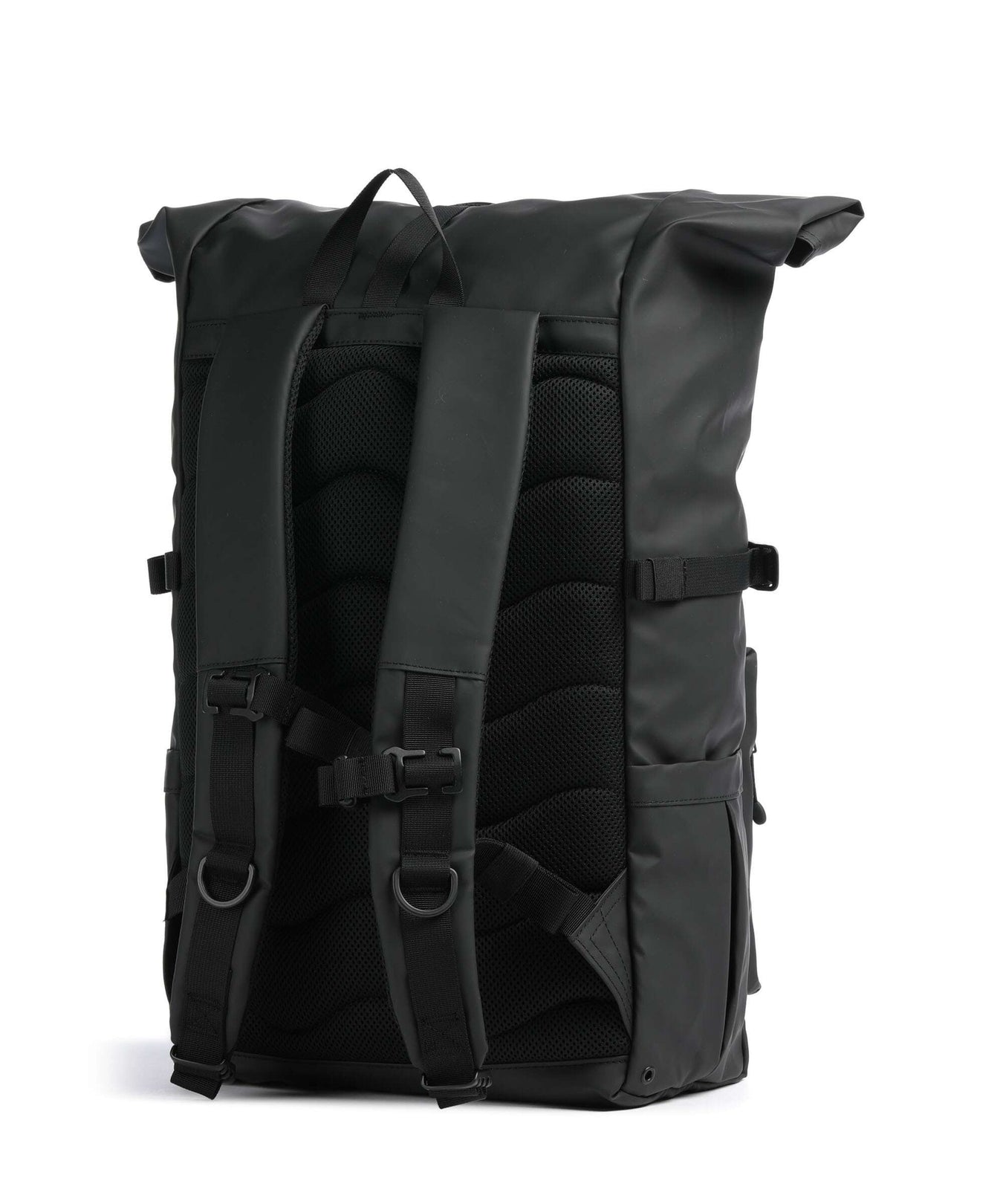 Sandqvist Stream L Rolltop backpack black