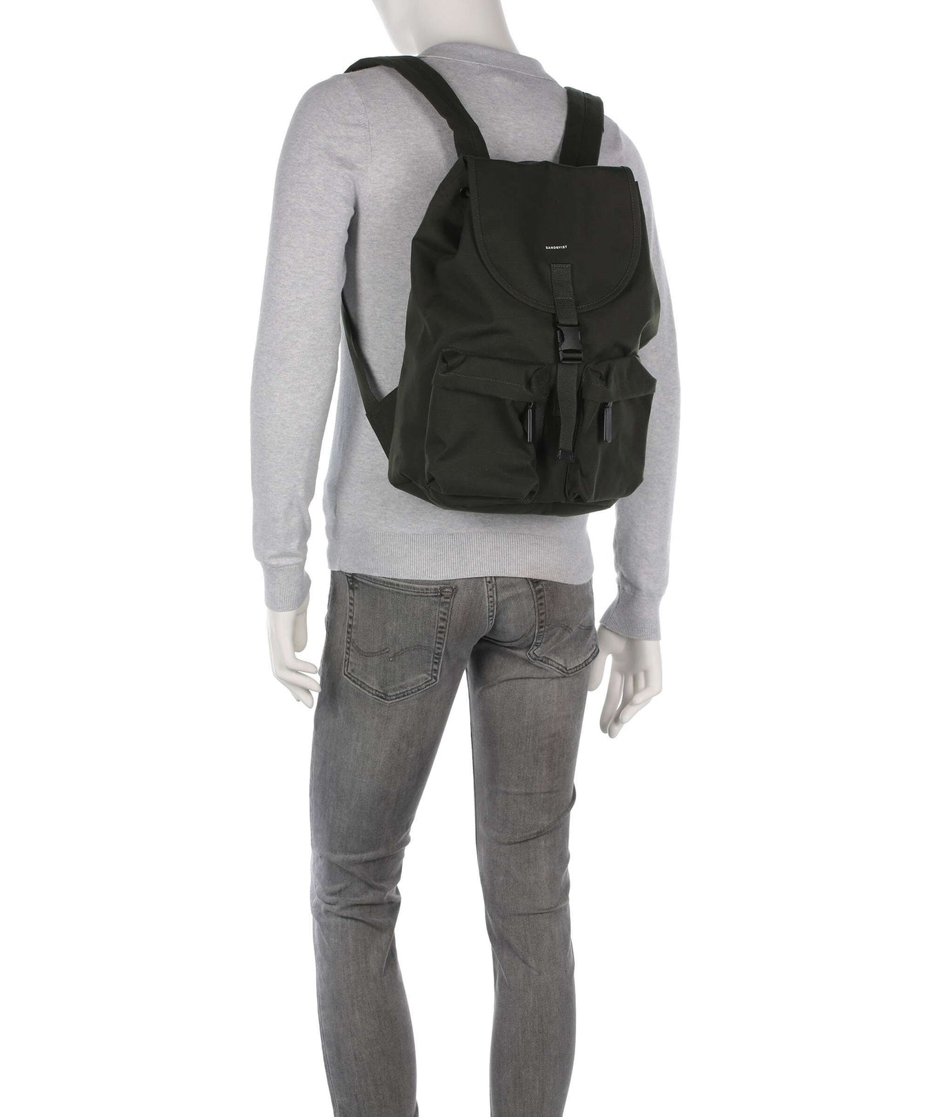 Sandqvist Everyday Originals Laptop backpack dark green