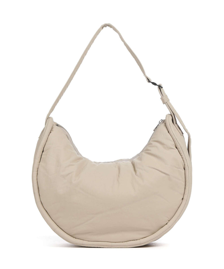 Sandqvist Curve L Hobo bag beige