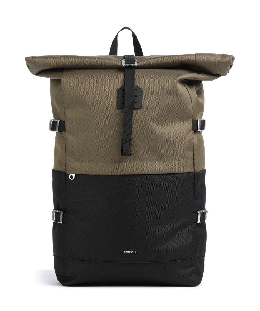 Sandqvist Icon L Rolltop backpack multi olive