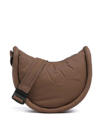 Sandqvist Curve S Kabelka přes rameno dark taupe