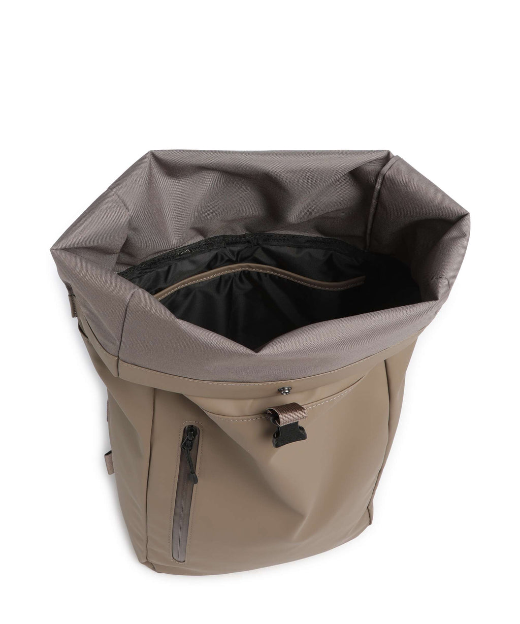 Sandqvist Stream Rolltop backpack clay