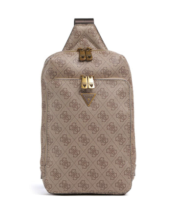Guess Milano Batoh sling beige/brown