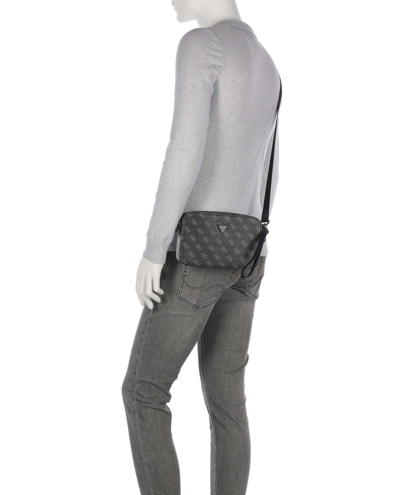 Guess Milano Crossbody bag dark black