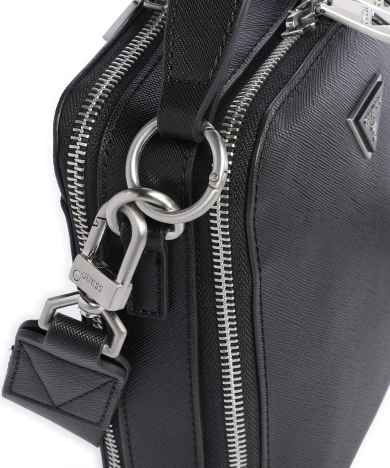 Guess Torino Eco Crossbody bag black