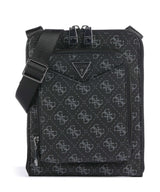 Guess Siena 4G Eco Kabelka přes rameno dark black