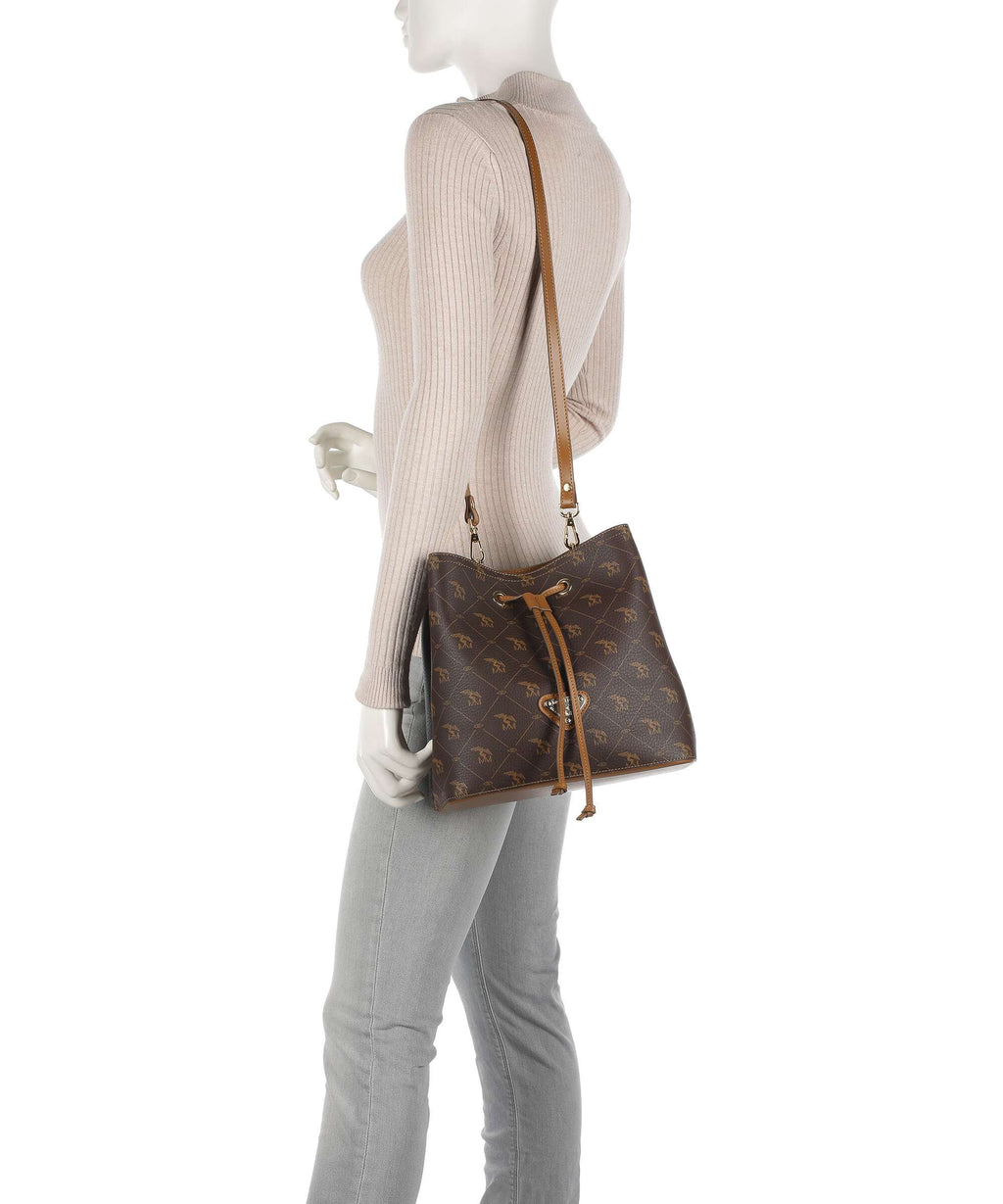 Maison Mollerus Pecarus Grabs Bucket bag soft braun