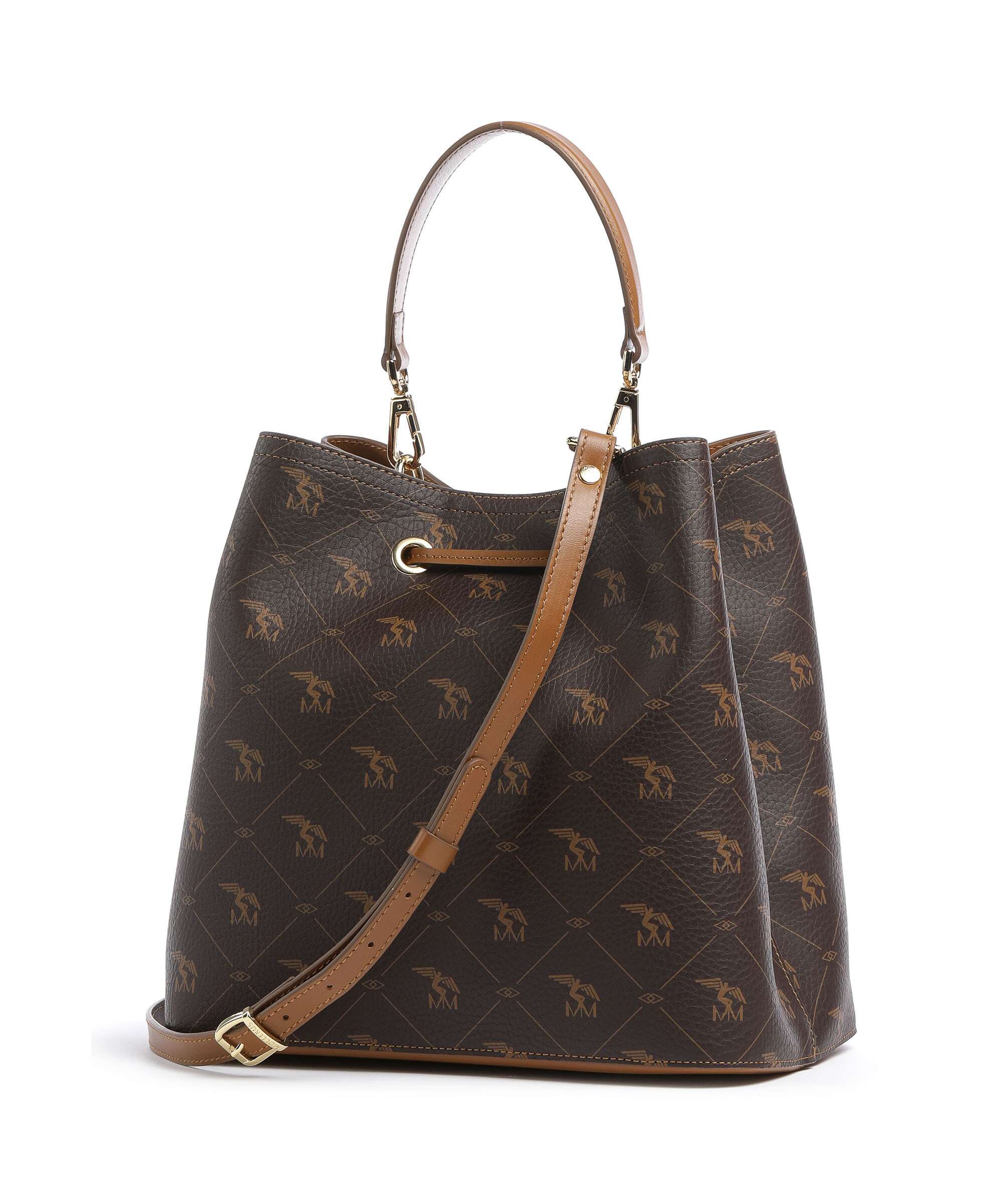 Maison Mollerus Pecarus Grabs Bucket bag soft braun