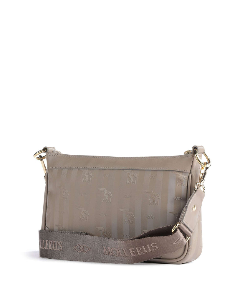 Maison Mollerus Vinerus Flums Crossbody bag taupe/grau