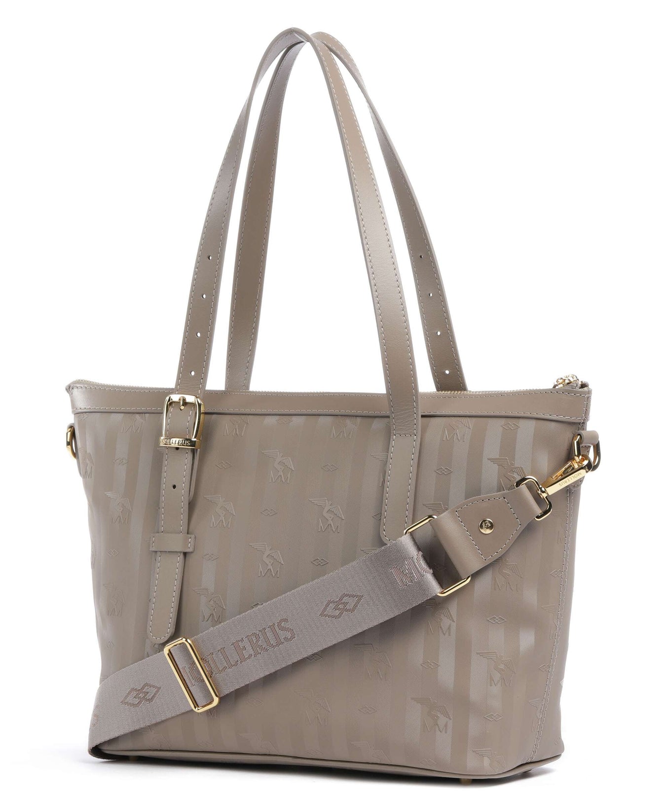 Maison Mollerus Vinerus Vallon Tote bag taupe grau