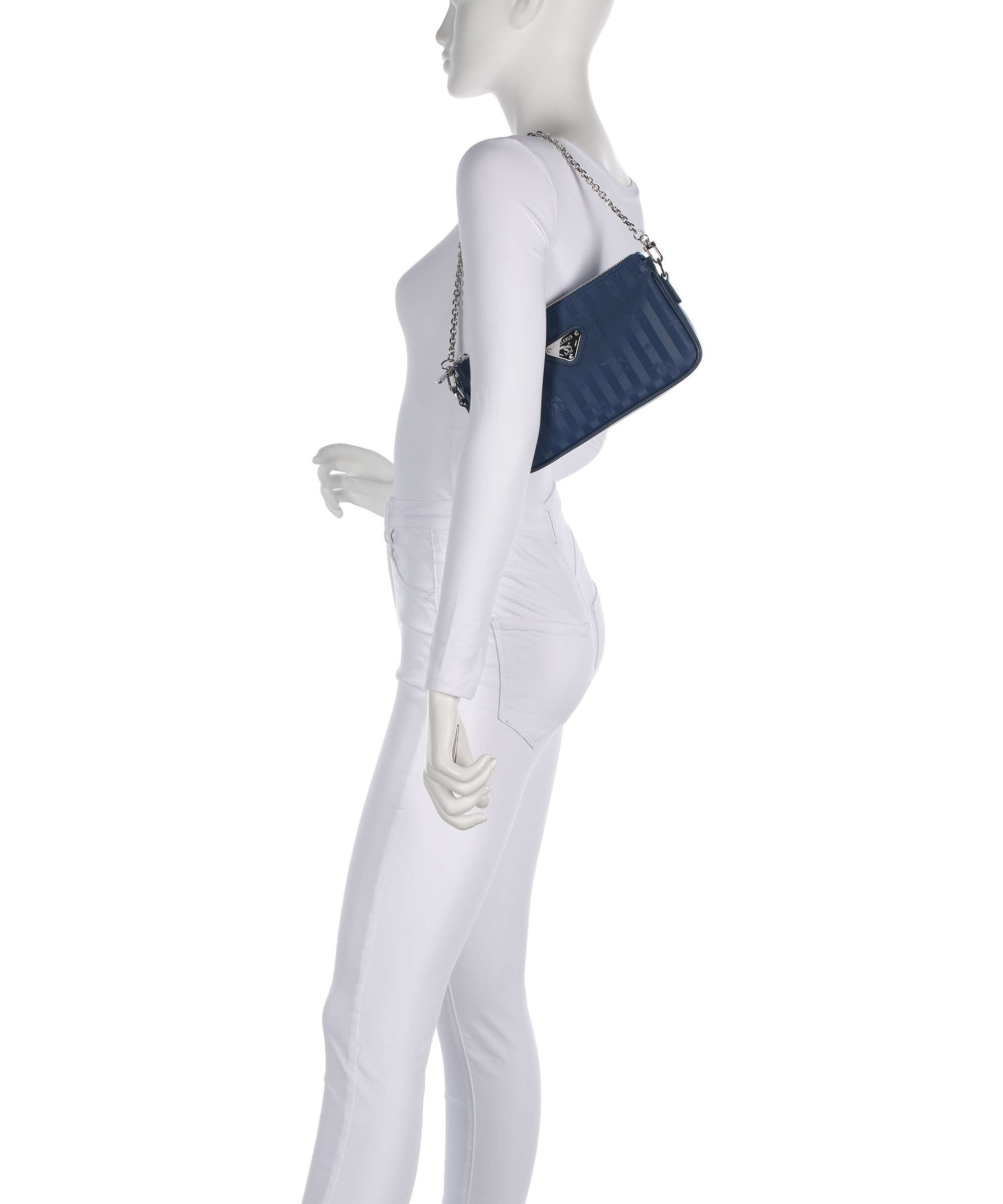 Maison Mollerus Vinerus Zell Shoulder bag deep blau
