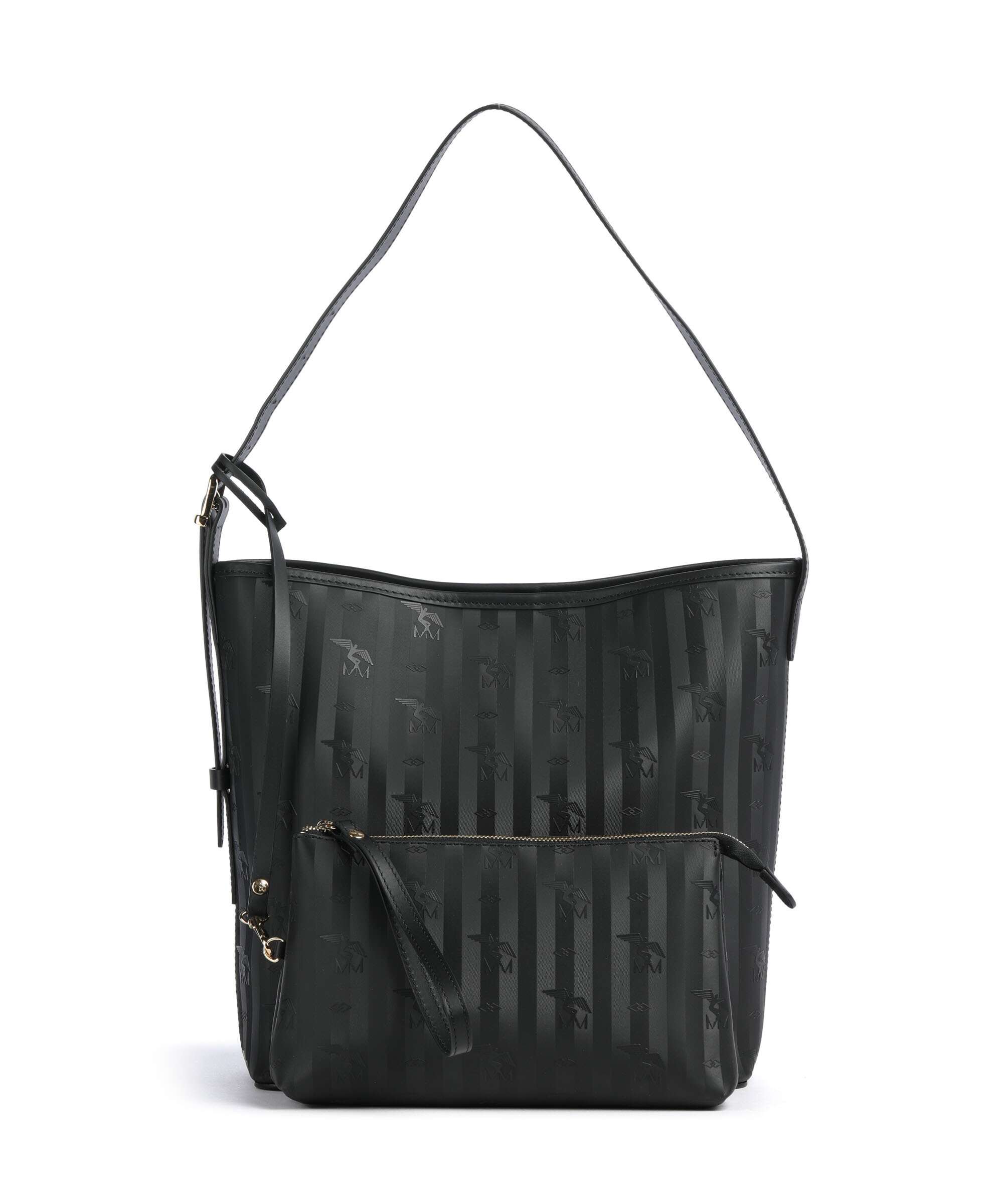 Maison Mollerus Vinerus Bannwil Hobo bag schwarz