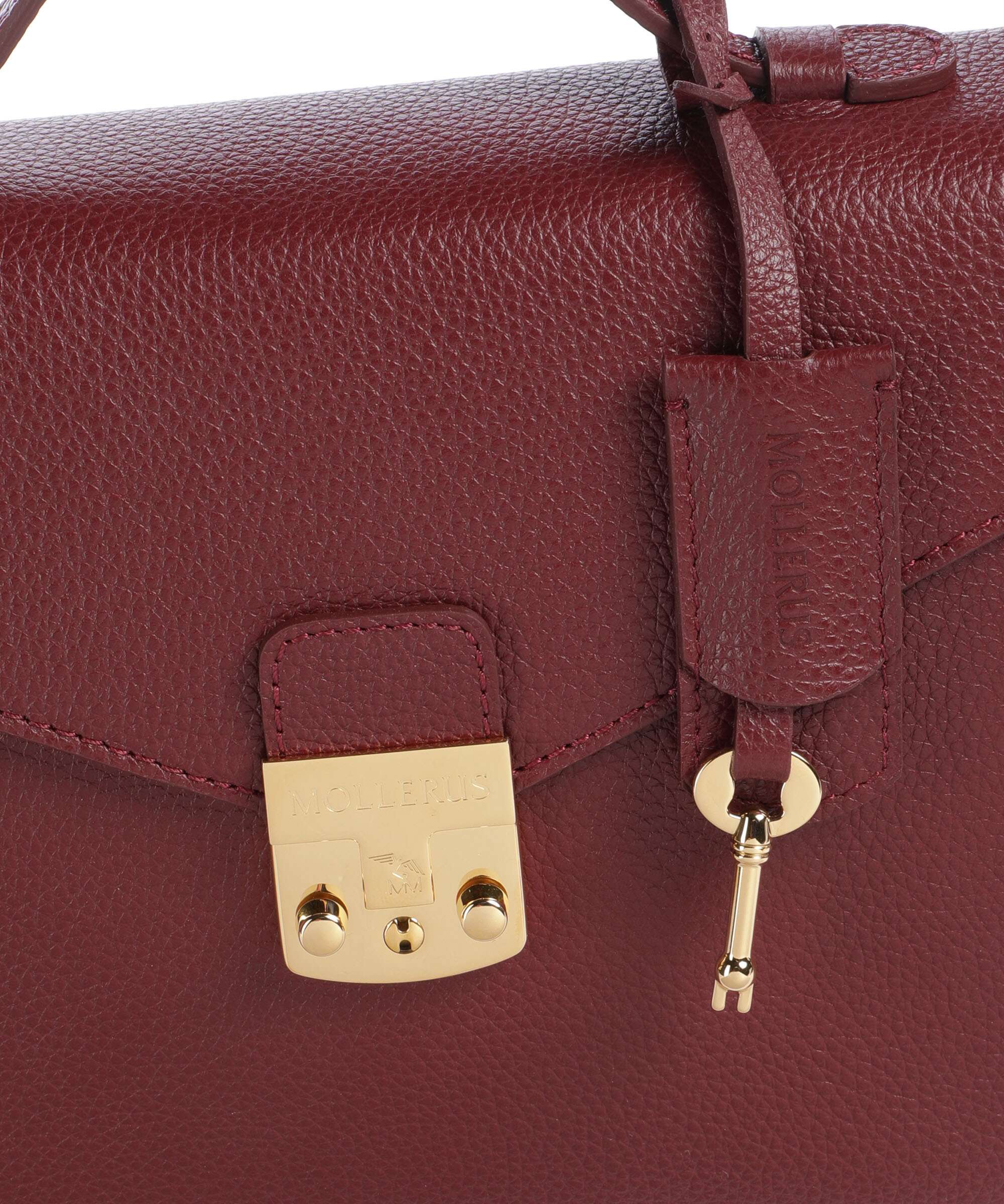 Maison Mollerus Stampato Marly Crossbody bag antique rot