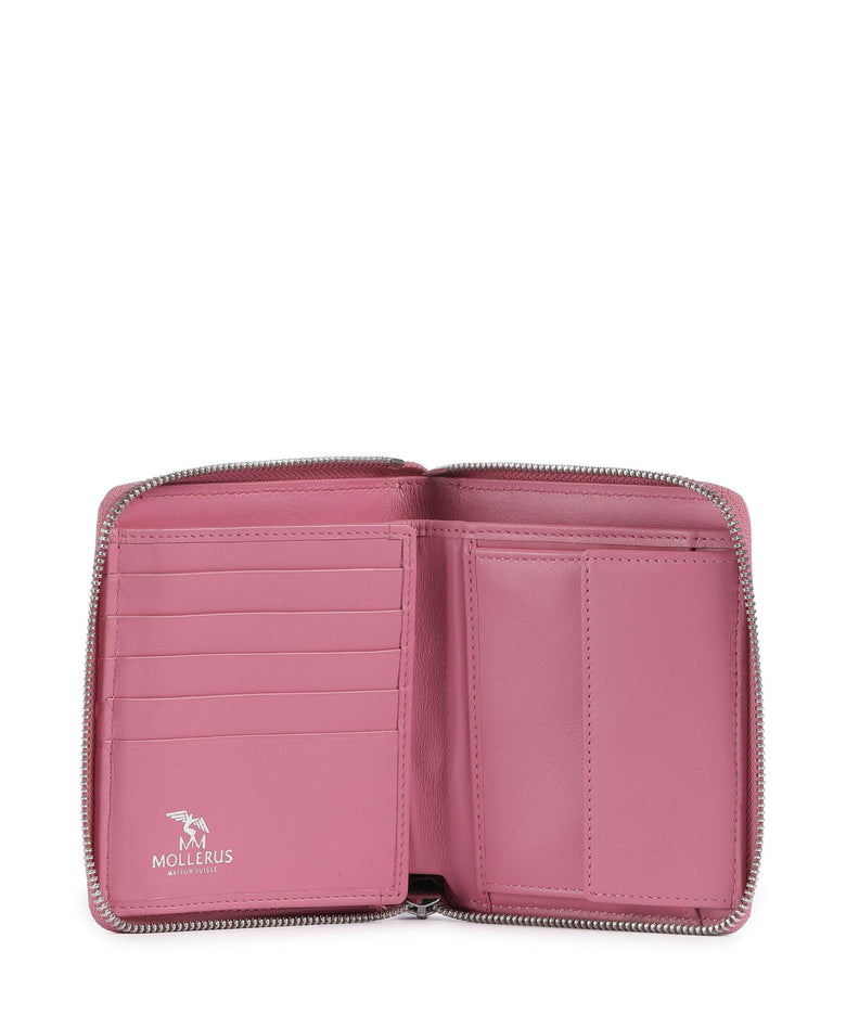 Maison Mollerus Vinerus Niederhorn Wallet bubble pink