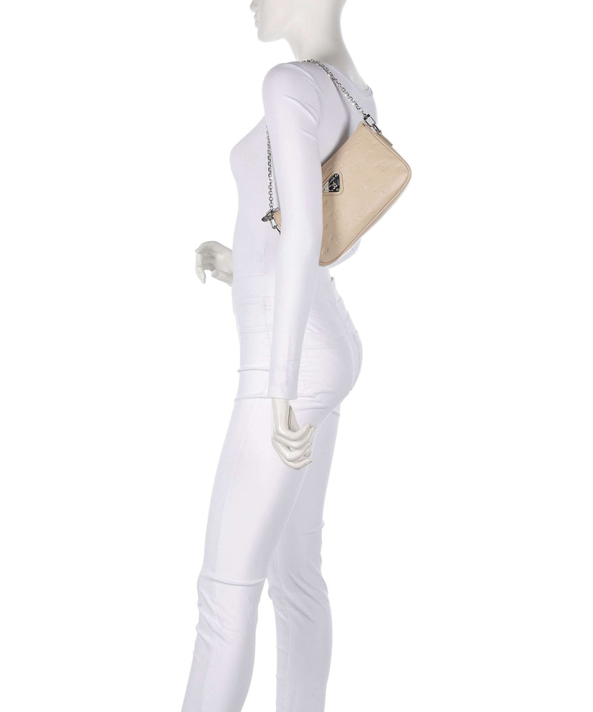 Maison Mollerus Stampato Zell Shoulder bag vanilla beige