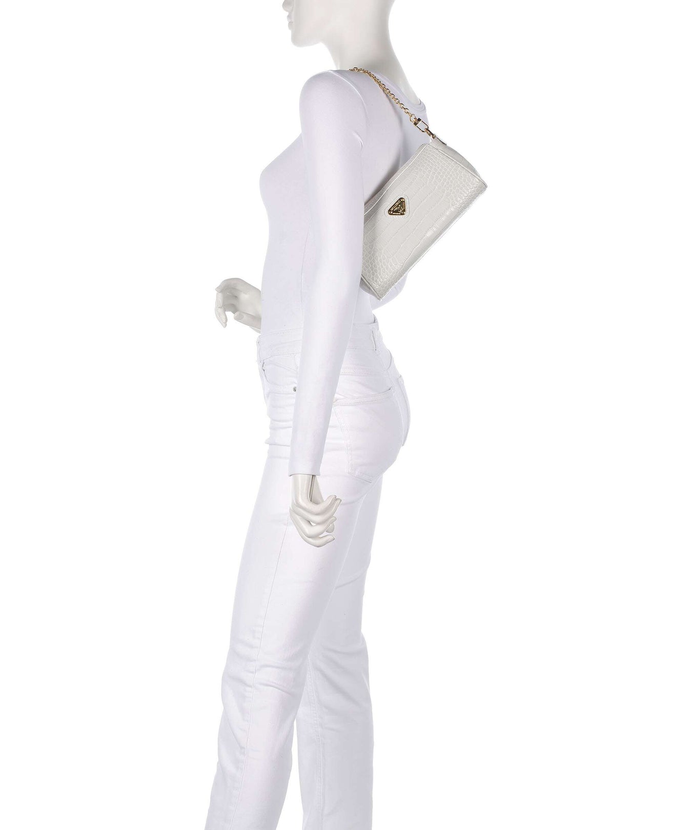 Maison Mollerus Andeer Shoulder bag snow weiss