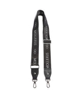 Maison Mollerus Aladdin Popruh na kabelky black/silver