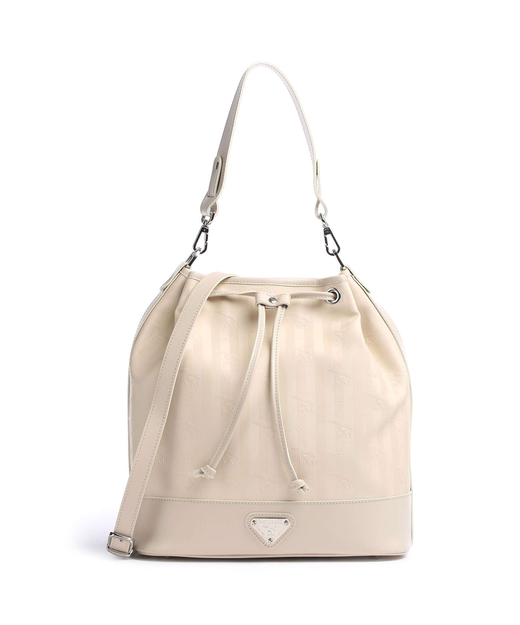 Maison Mollerus Vinerus Niesen Bucket bag pearl