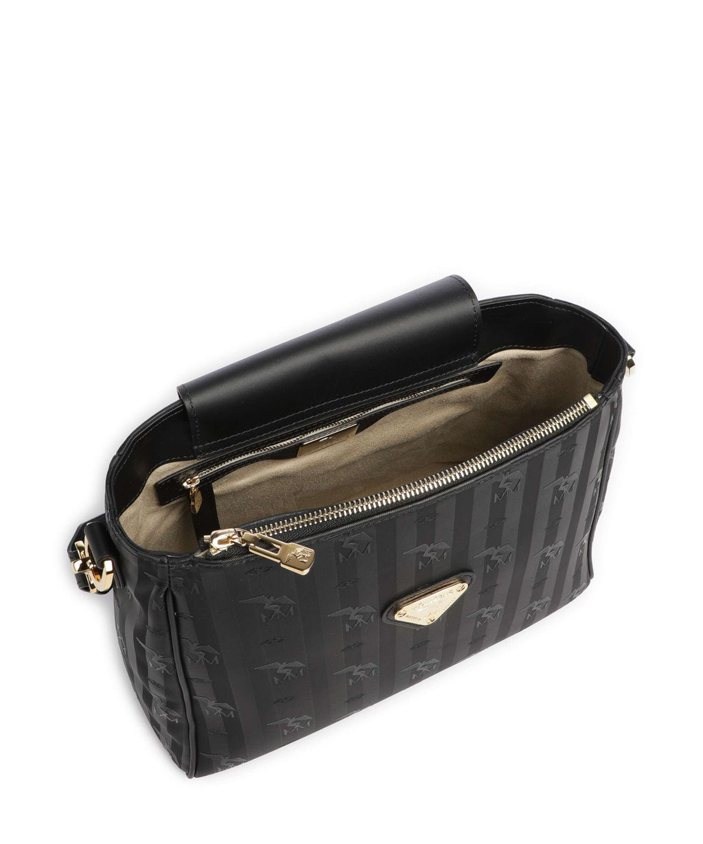 Maison Mollerus Vinerus Nods Shoulder bag schwarz