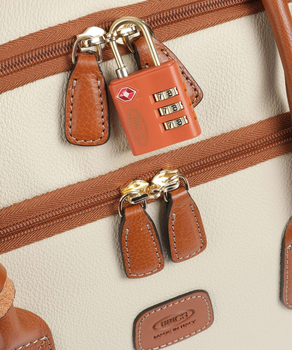 Brics Firenze Travel bag with wheels cream