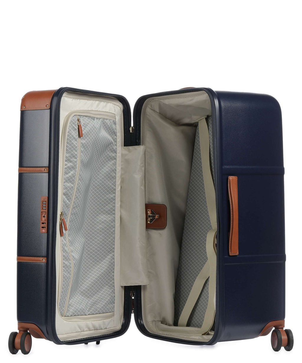 Brics Bellagio Spinner (4 wheels) blue/tan