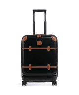 Brics Bellagio Kufr se 4 kolečky black/tan