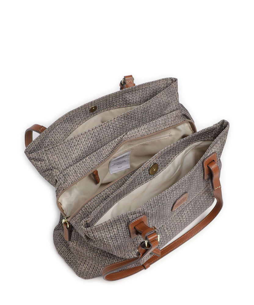 Brics X-Collection M Tote bag wool nut