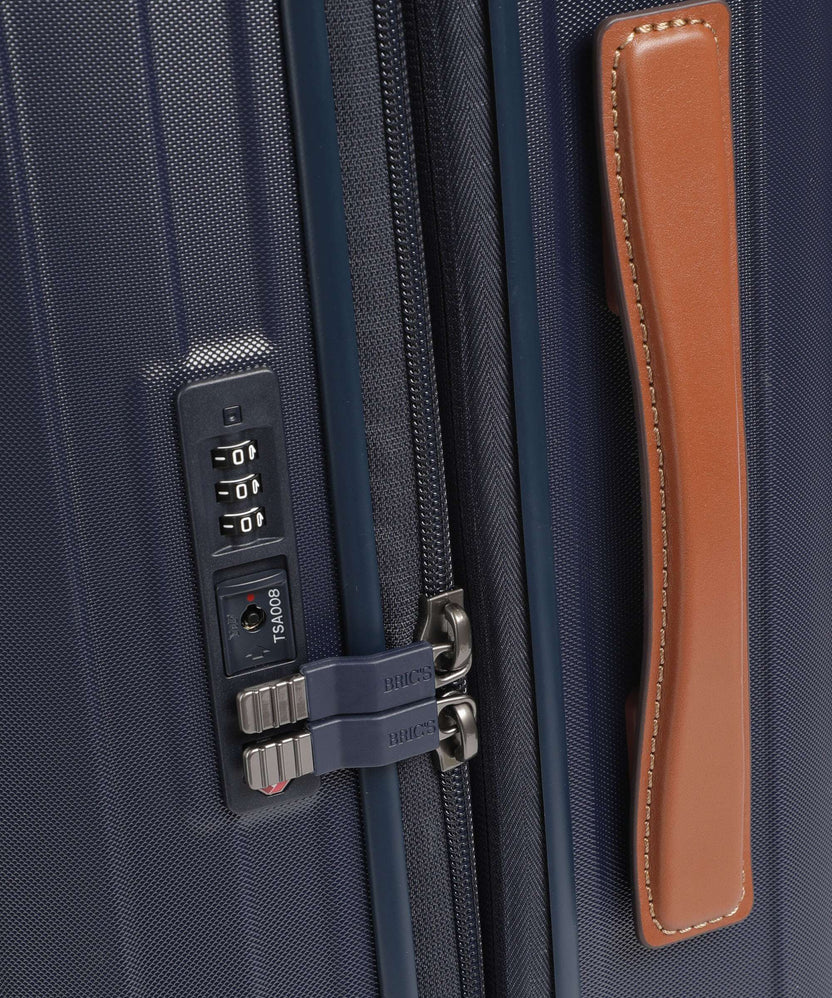 Brics Taormina Spinner (4 wheels) blue