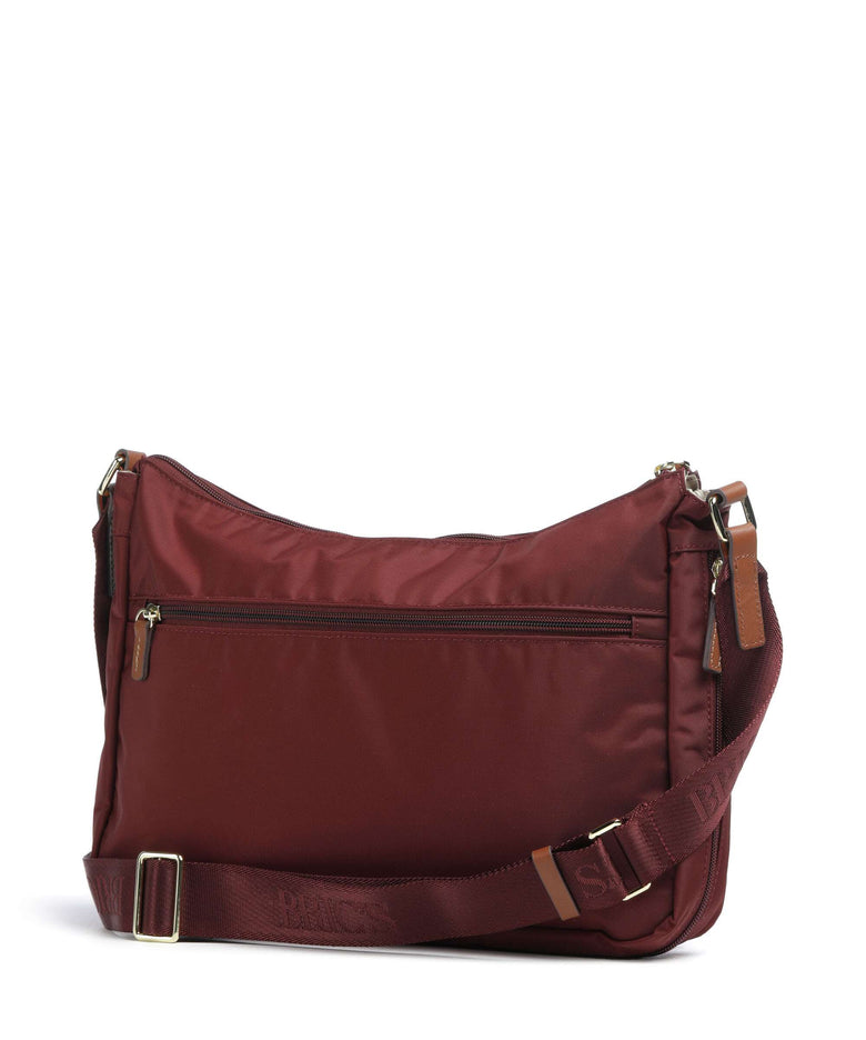 Brics X-Collection Shoulder bag bordeaux